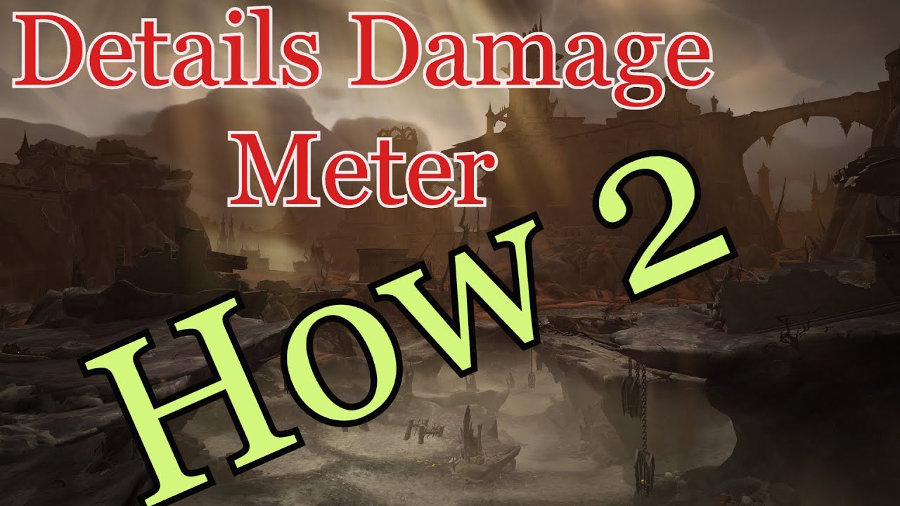 Details Damage Meter Setup Guide