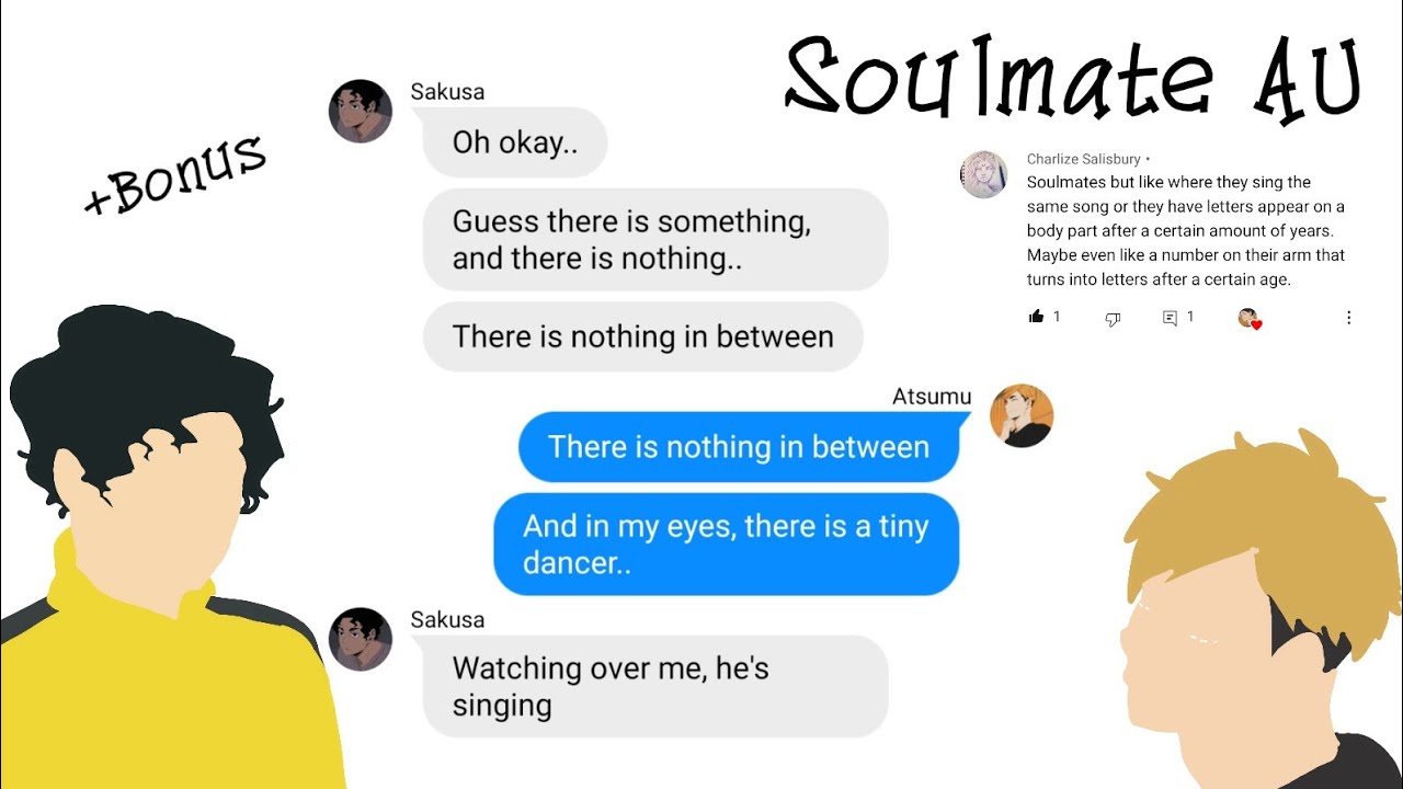 Soulmate AU (SakuAtsu)