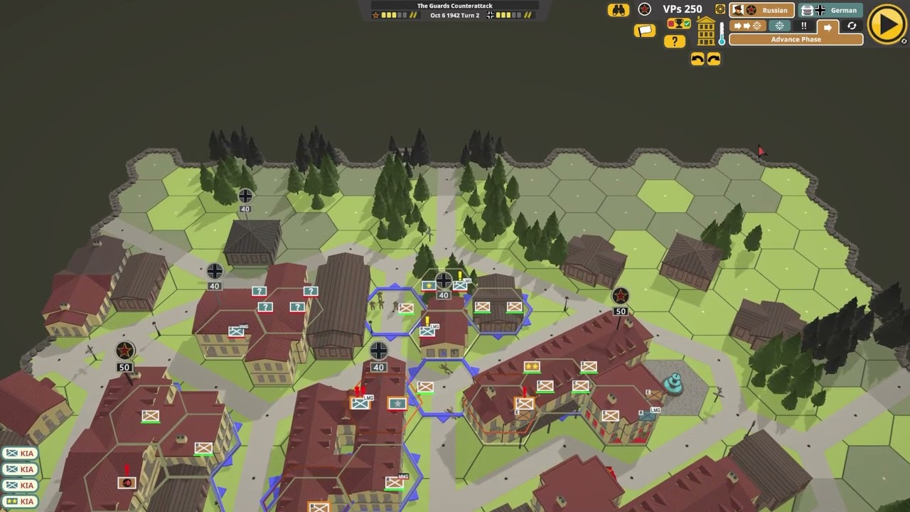 [SECOND FRONT] GUARDS COUTERATTACK Top score in 3 turns