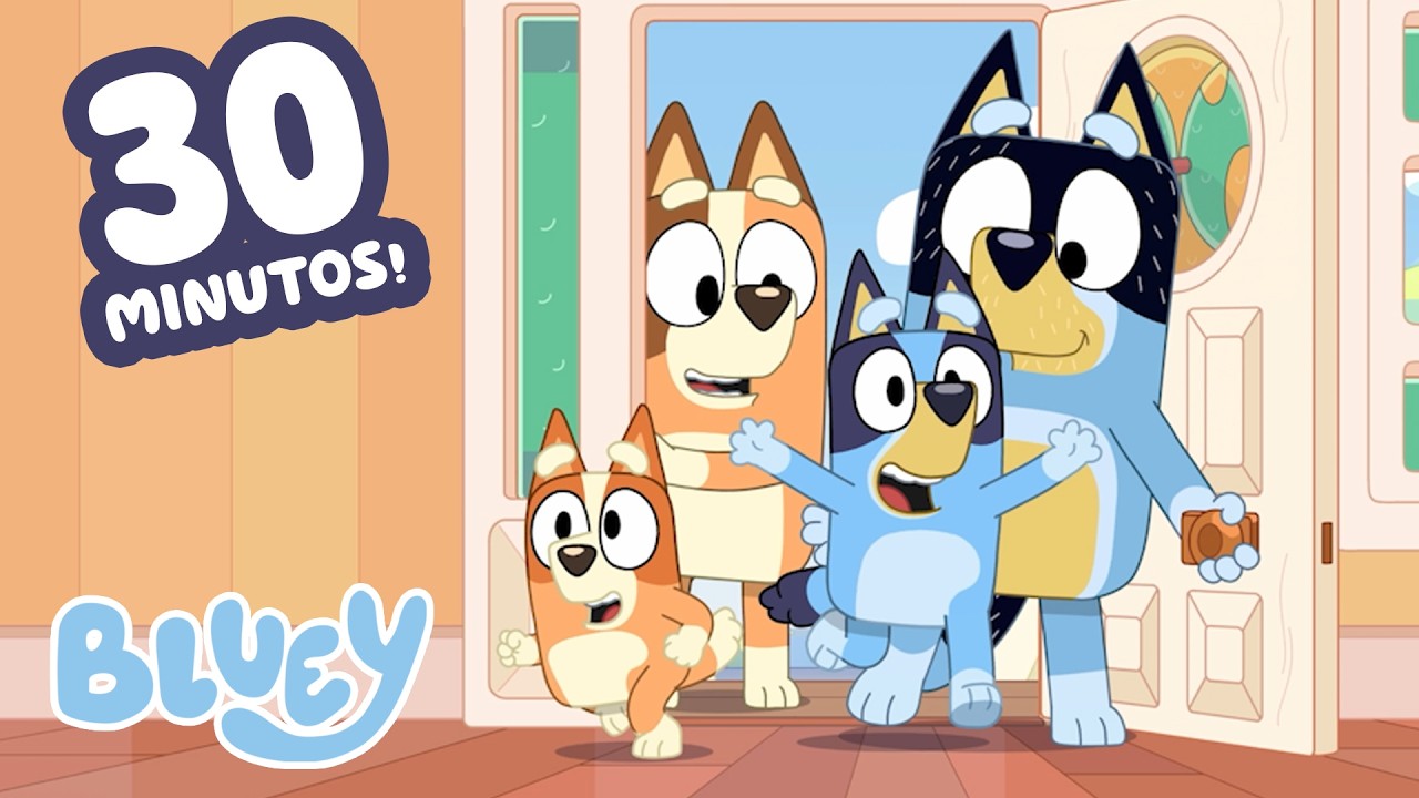 Amando nossa família 💙 | 30 minutos de AMOR! | Bluey Português Brasil Canal Oficial