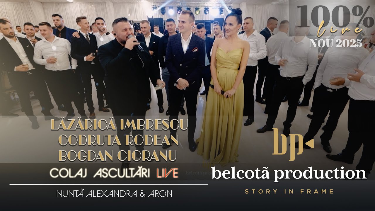 Lazarica Imbrescu & Codruta Rodean & Bogdan Cioranu - Colaj Ascultari LIVE | Nunta Alexandra & Aron