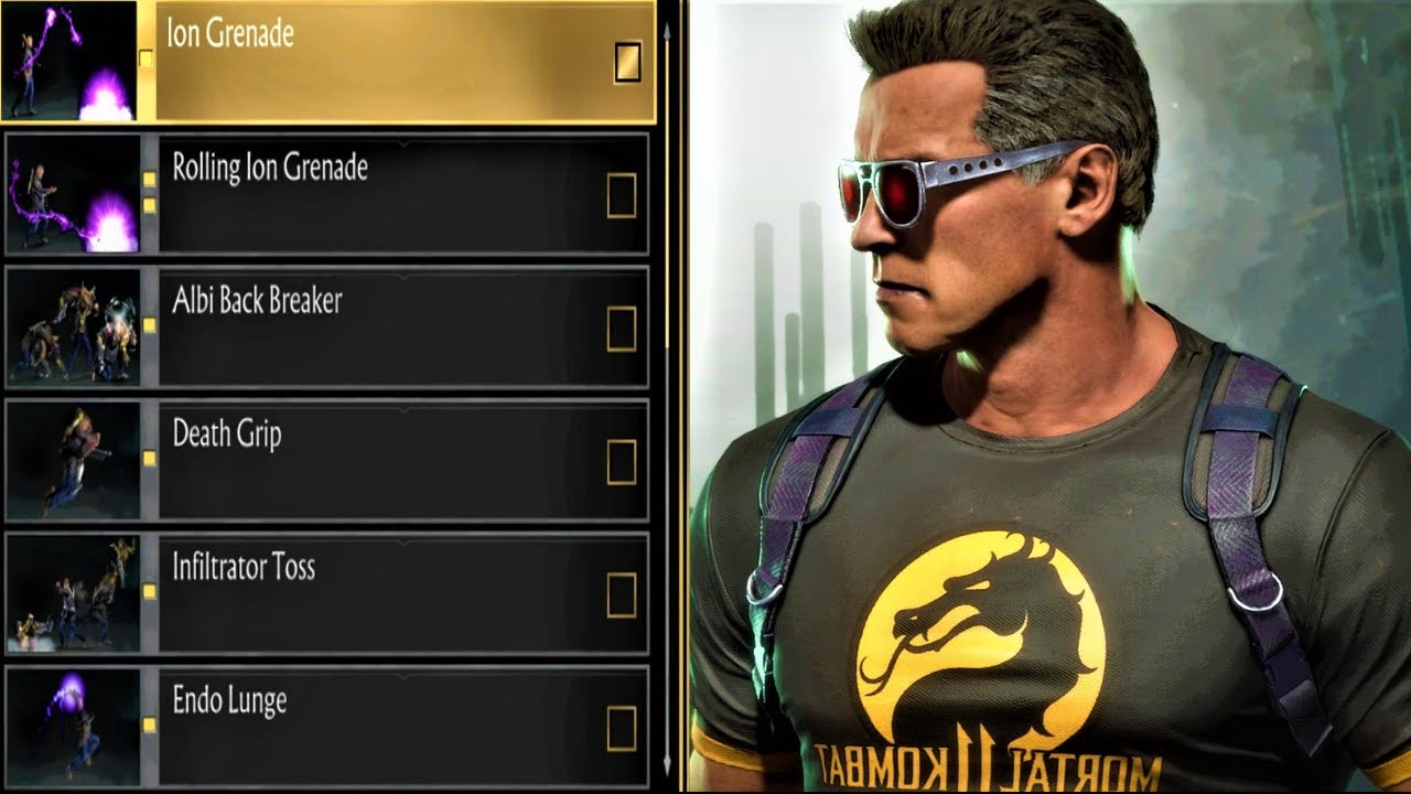 Mk11 - Terminator  Abilities Showcase