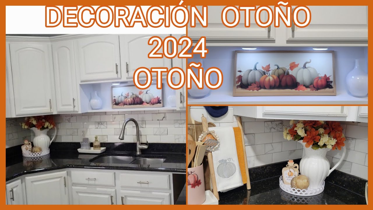 DECORACIÓN DE MI COCINA🍁 2024🍂IDEAS PARA DECORAR