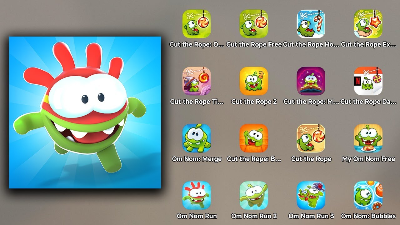 Om Nom Run - Последнее обновление APK - Обзор игрового процесса на Android