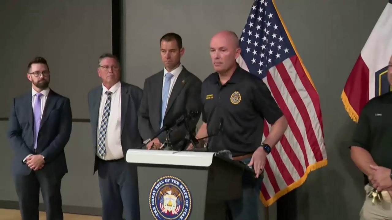 Watch Live: Utah Officials hold press conference to talk about the shooting death of Charlie Kirk