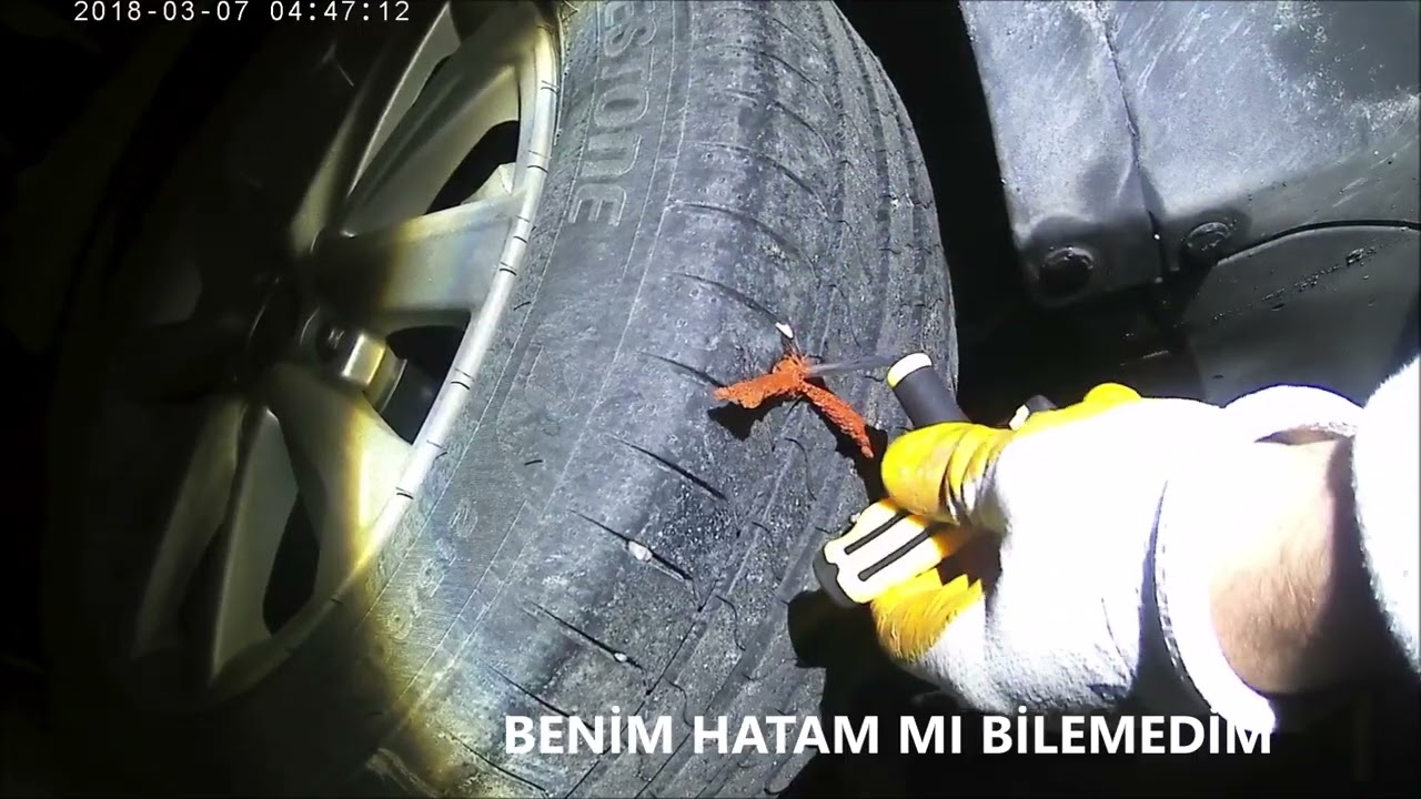 Lastik Tamiri nasıl yapılır? Temu'dan lastik Tamiri takımı aldık.