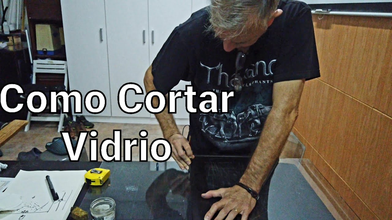 CORTAR VIDRIOS EN CASA | Tapas de Acuario By Manolo Sanchis.