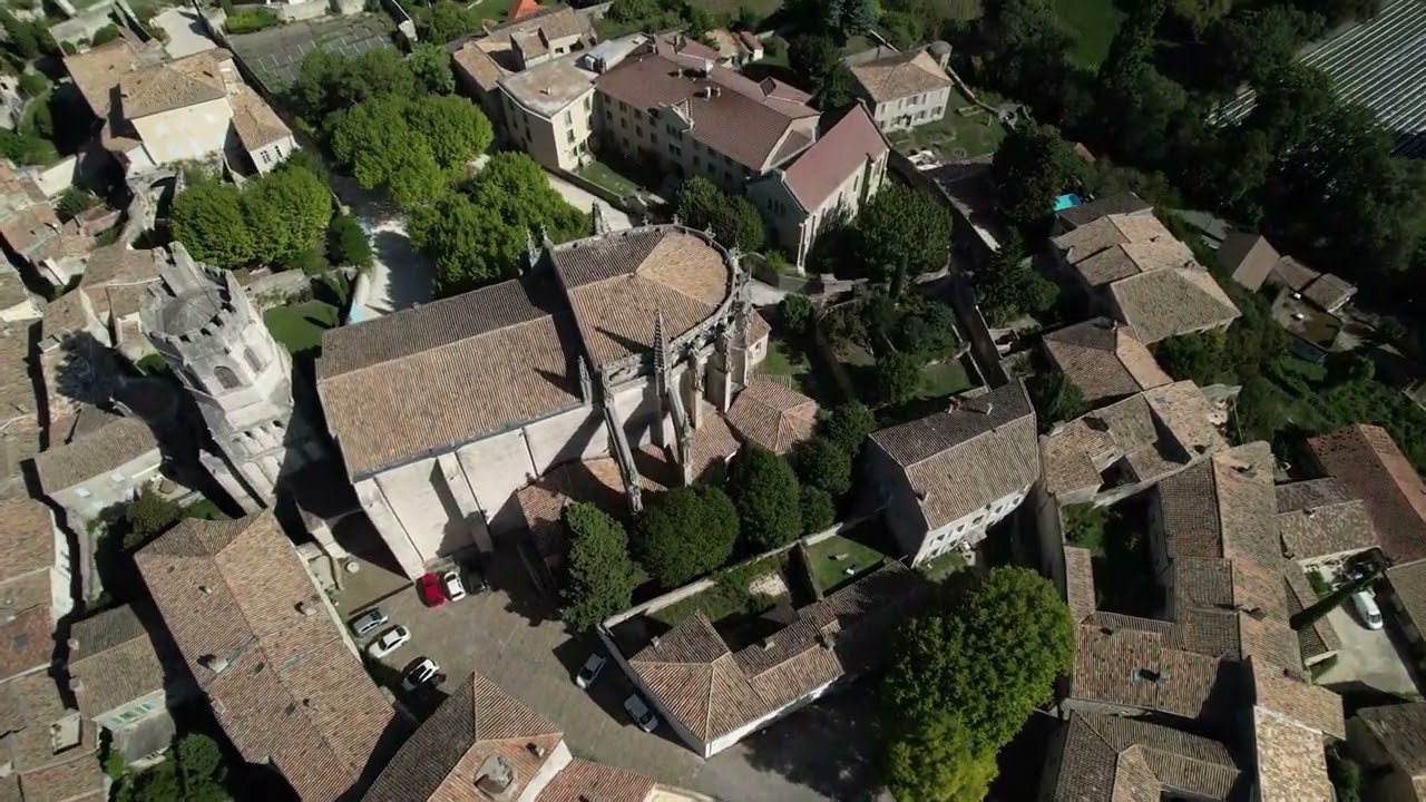 Drone Tour of Viviers, France