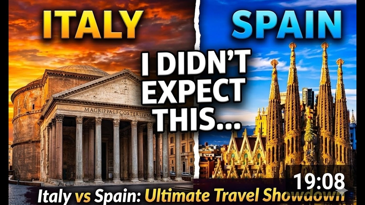 Italy vs Spain Ultimate Travel Showdown 🇮🇹🇪🇸 | Cities, Costs & Culture Compared | The World Traveler