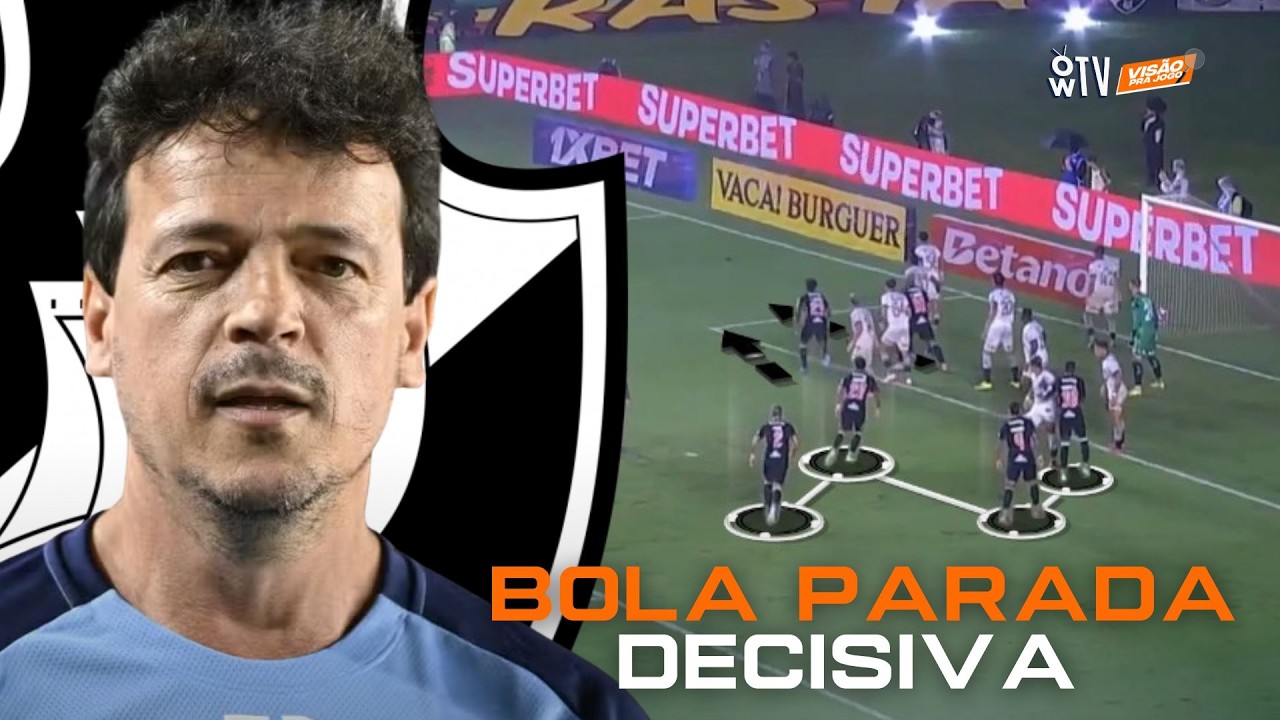 VASCO 2x0 BOTAFOGO: COMO A BOLA PARADA PODE DECIDIR PARA O TIME DE DINIZ!