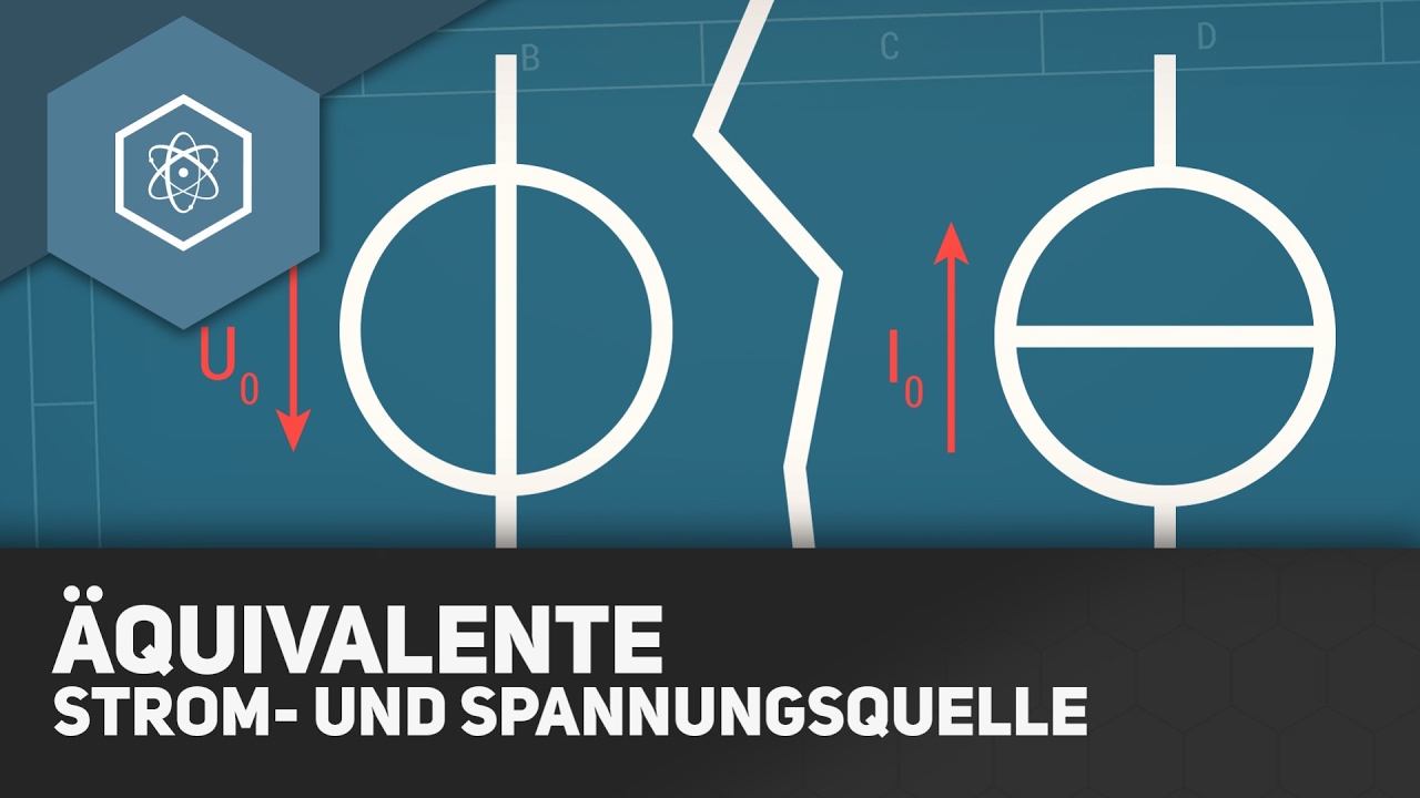 Quellen umwandeln - &Auml;quivalente Strom- und Spannungsquelle