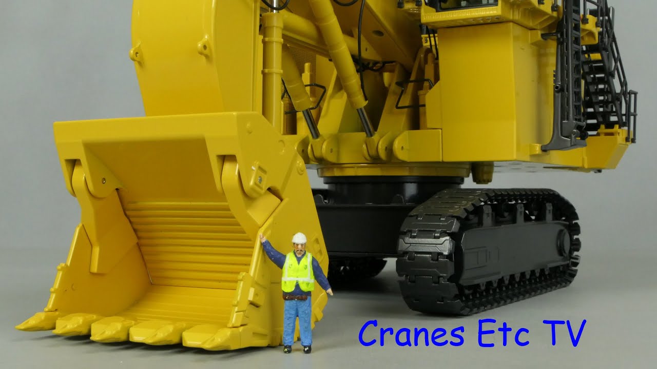 NZG Komatsu PC4000 Shovel by Cranes Etc TV