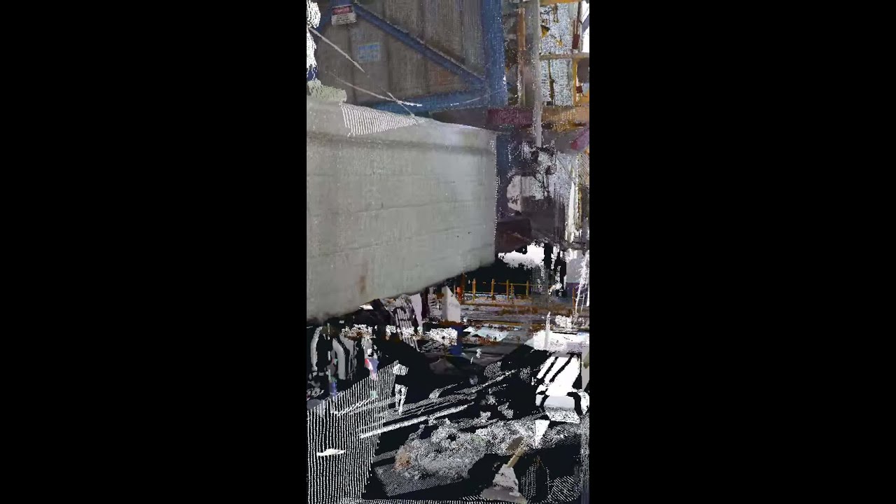 LiDAR Scanning Reveals Structure, Piping & Cyclone in Paper Plant