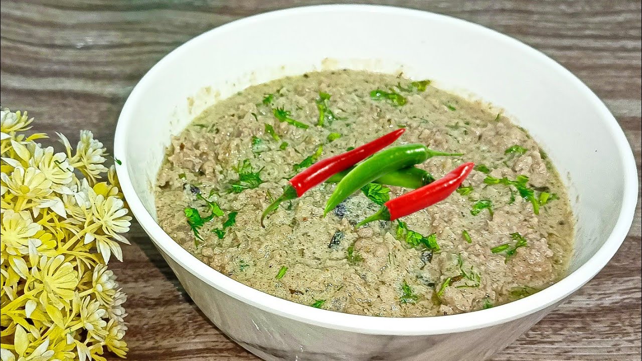 White Keema Karahi | Malai Keema Handi | By Monisa's Kitchen