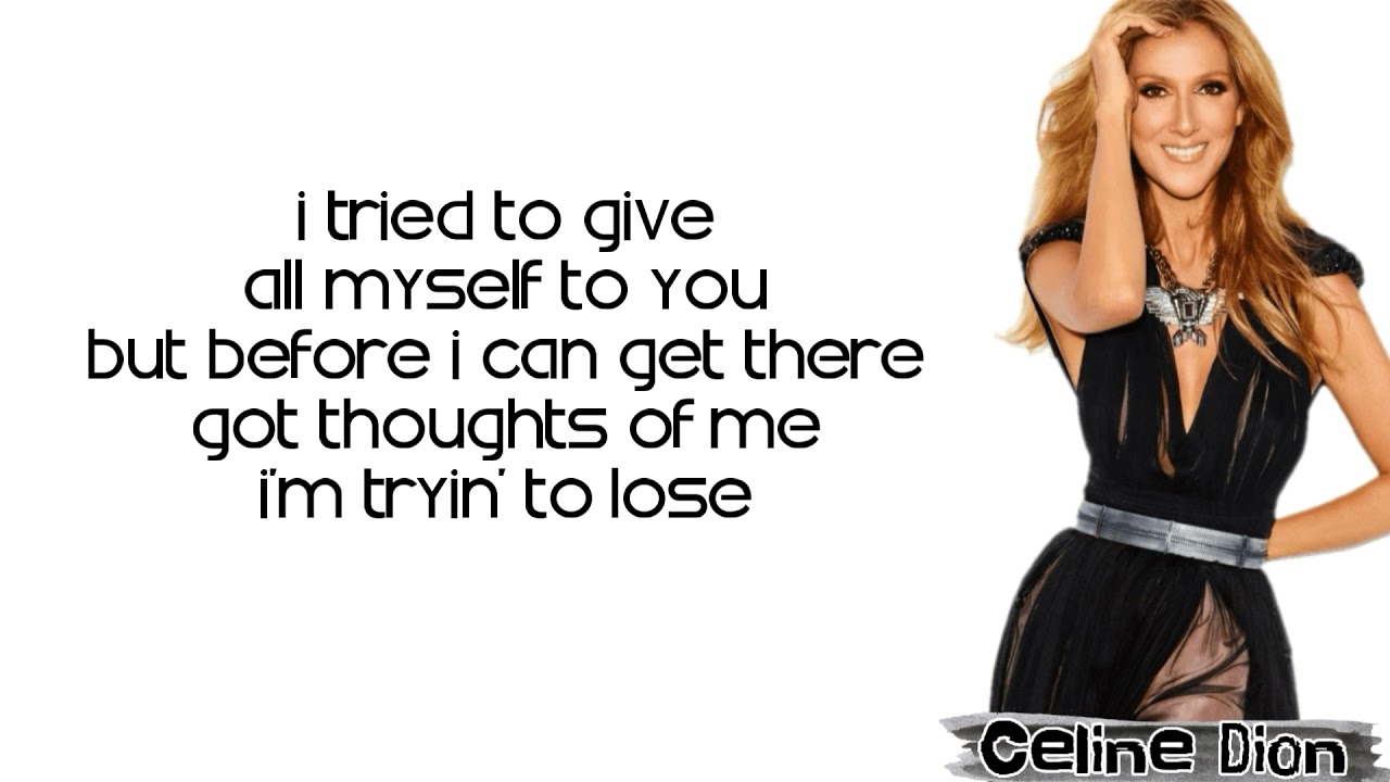Celine Dion - Imperfections (Lyrics)