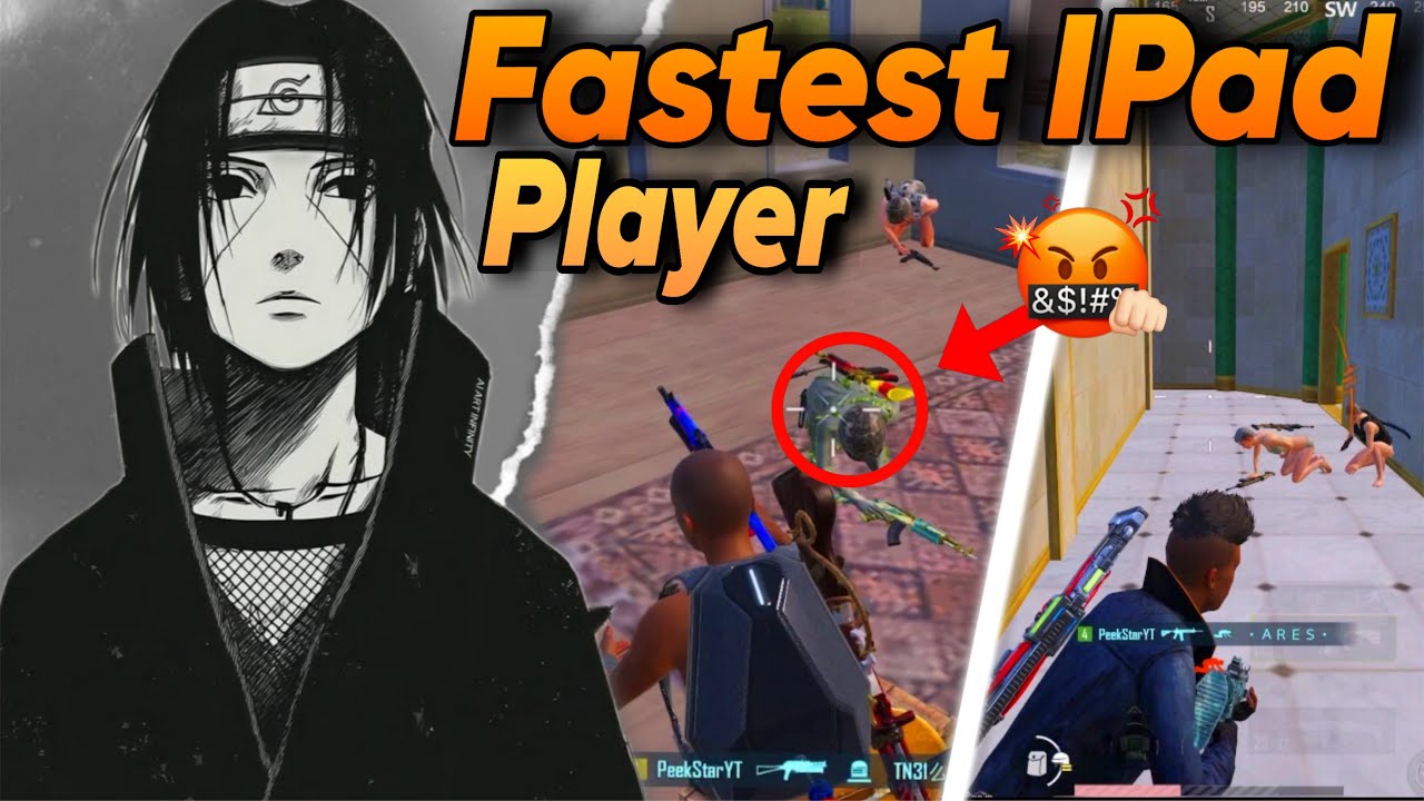 Fastest IPad Player In BGMI…..🥵