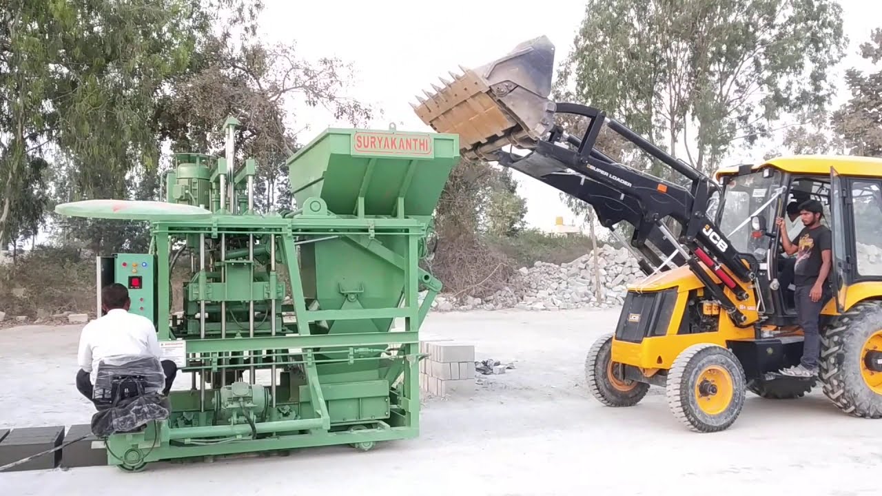 HDM -800 Semi Automatic Concrete Block Machine