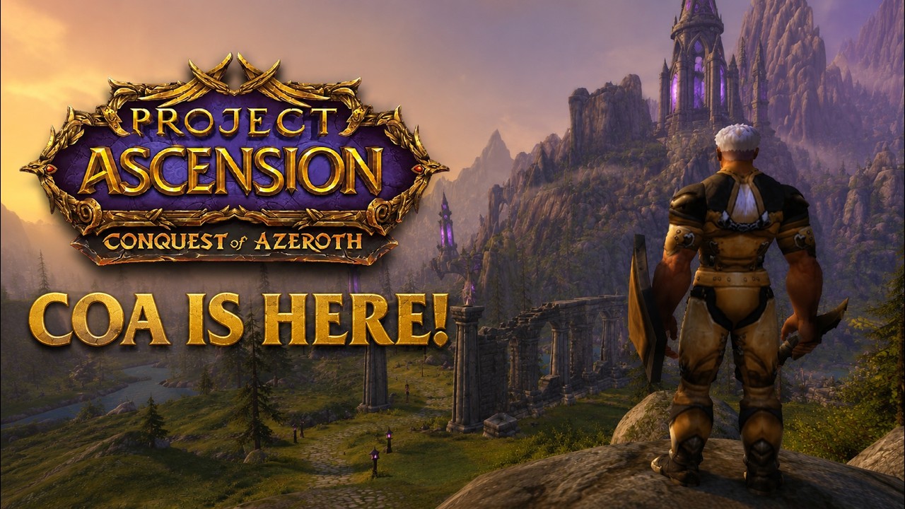 CONQUEST OF AZEROTH IS FINALLY HERE! | Day 1 LIVE