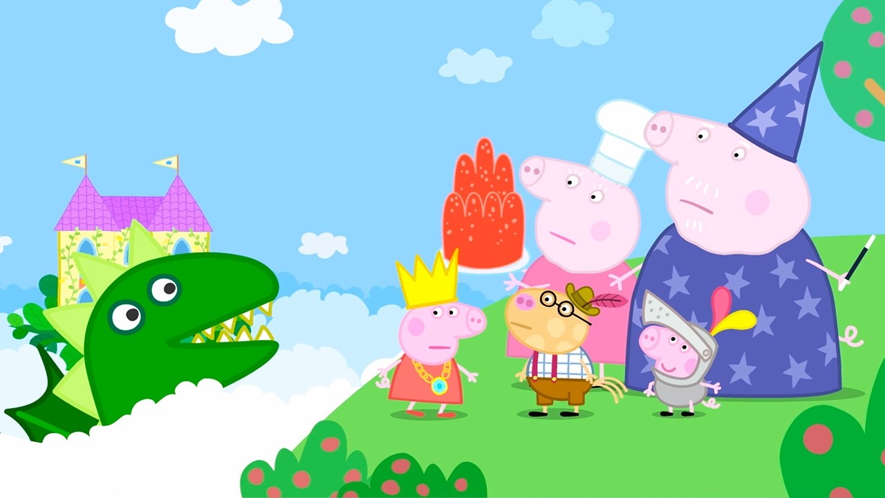 Peppa Pig em Português 🐷 A Princesa Peppa e o Dragão Real 🐷 Toons Mania - Crianças Felizes