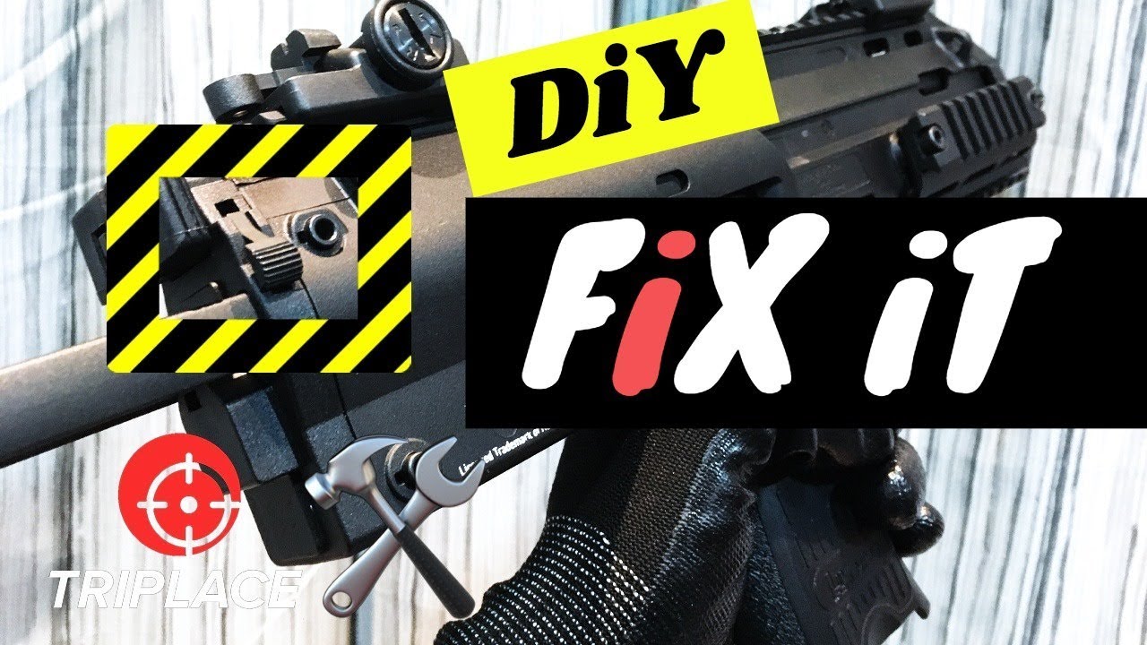 How to replace the MP7 stock lock lever in 7 mins | Umarex - EliteForce - VFC GBB | Airsoft | DIY