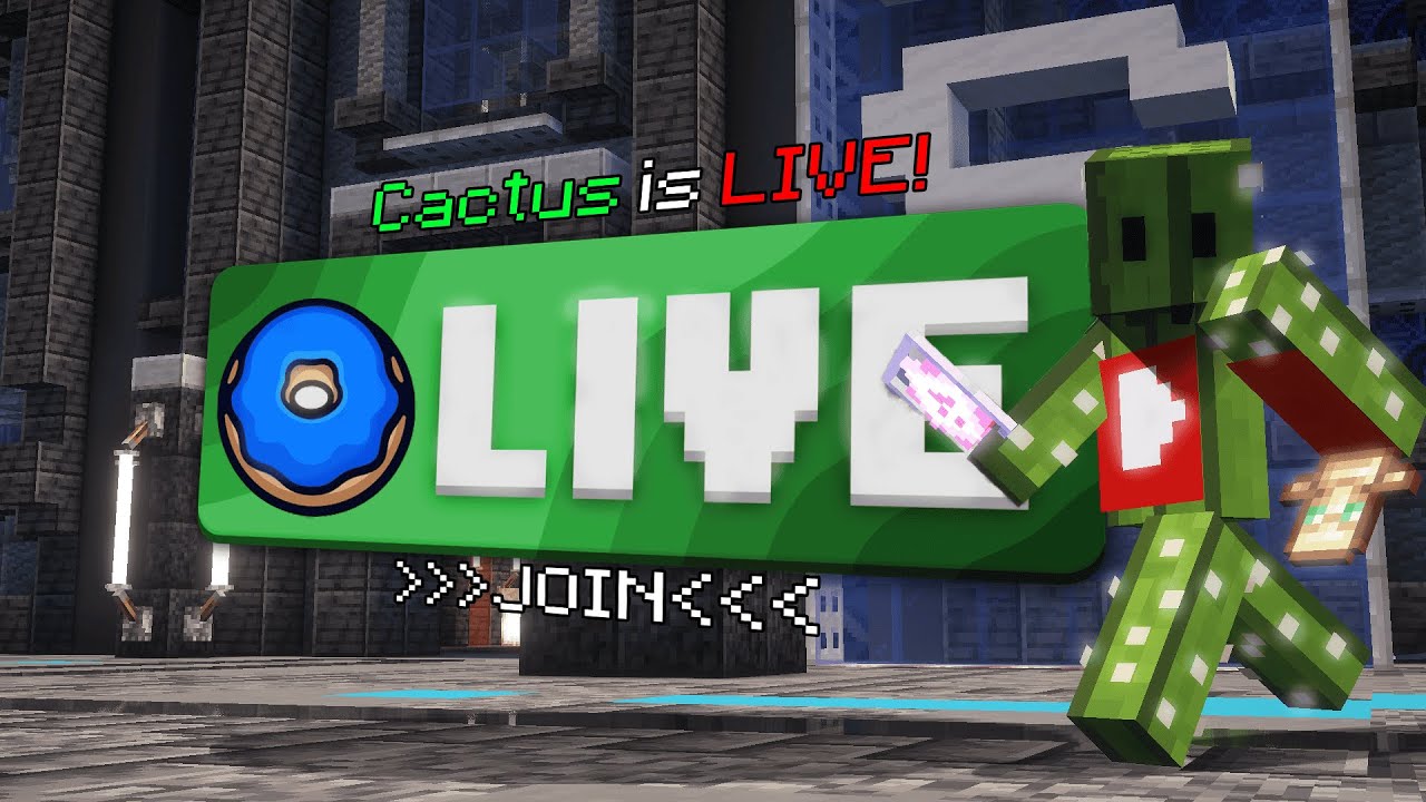 Donut Smp live 1B+ LOOTDROP HAPPING NOW!!