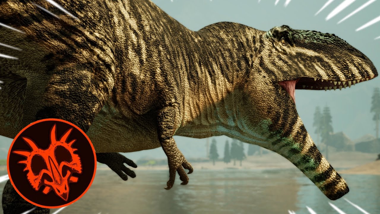 THE GREAT CARCHARODONTOSAURUS!!! El Reptileano's Carch has come to terrorize Path of Titans!!!