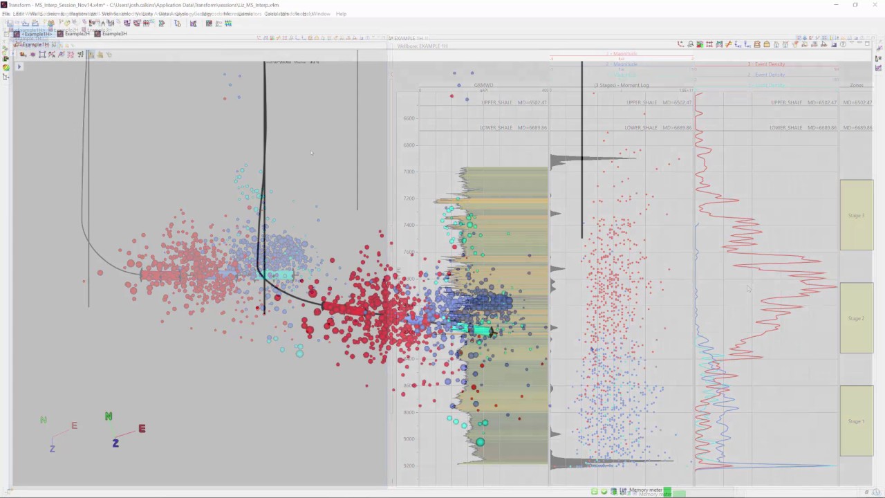 DI Transform Microseismic Interpretation 1