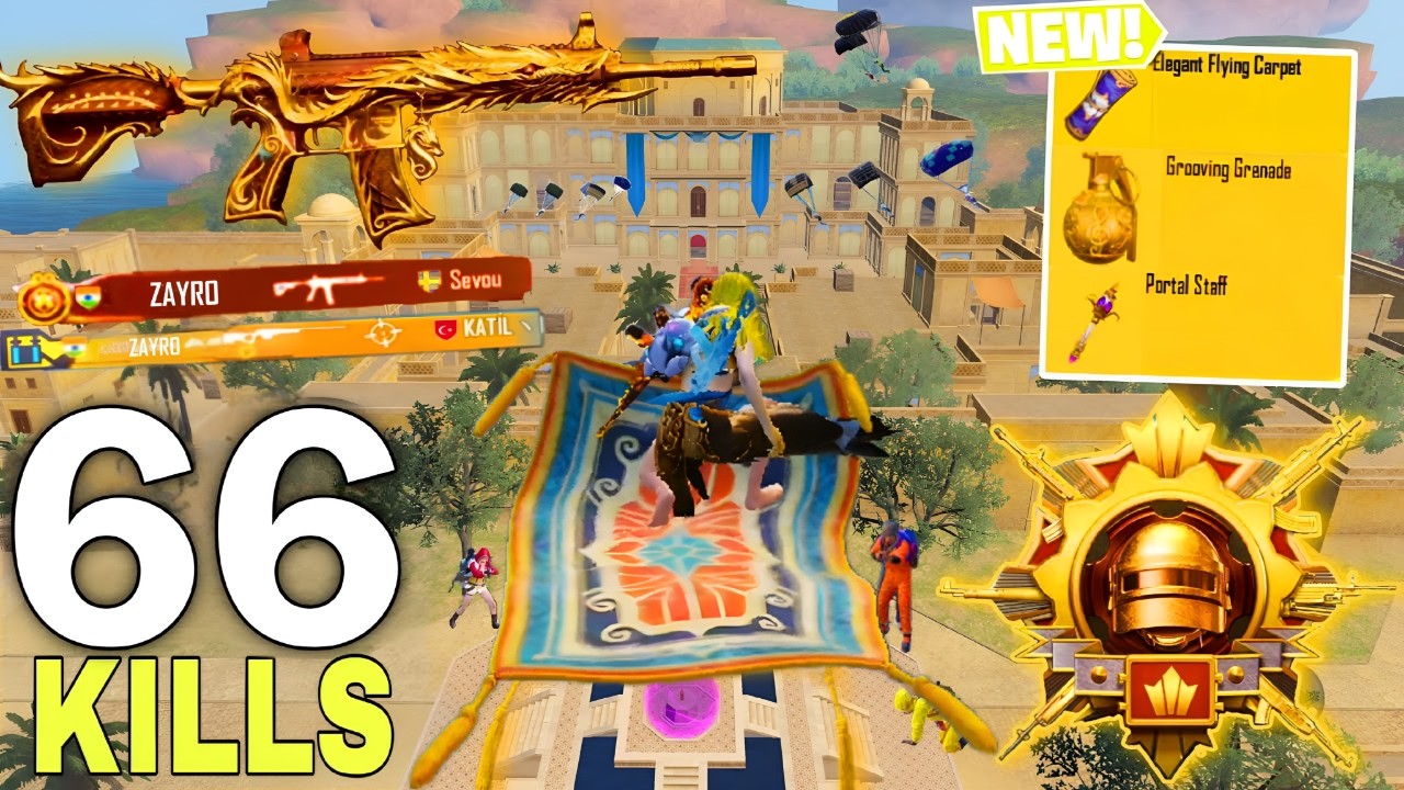 Wow!😍 NEW BEST LOOT GAMEPLAY in SKYHIGH SPECTACLE MODE 🥵 Pubg Mobile