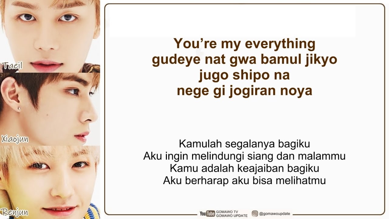 NCT U - My Everything EASY LYRICS/INDO SUB by GOMAWO