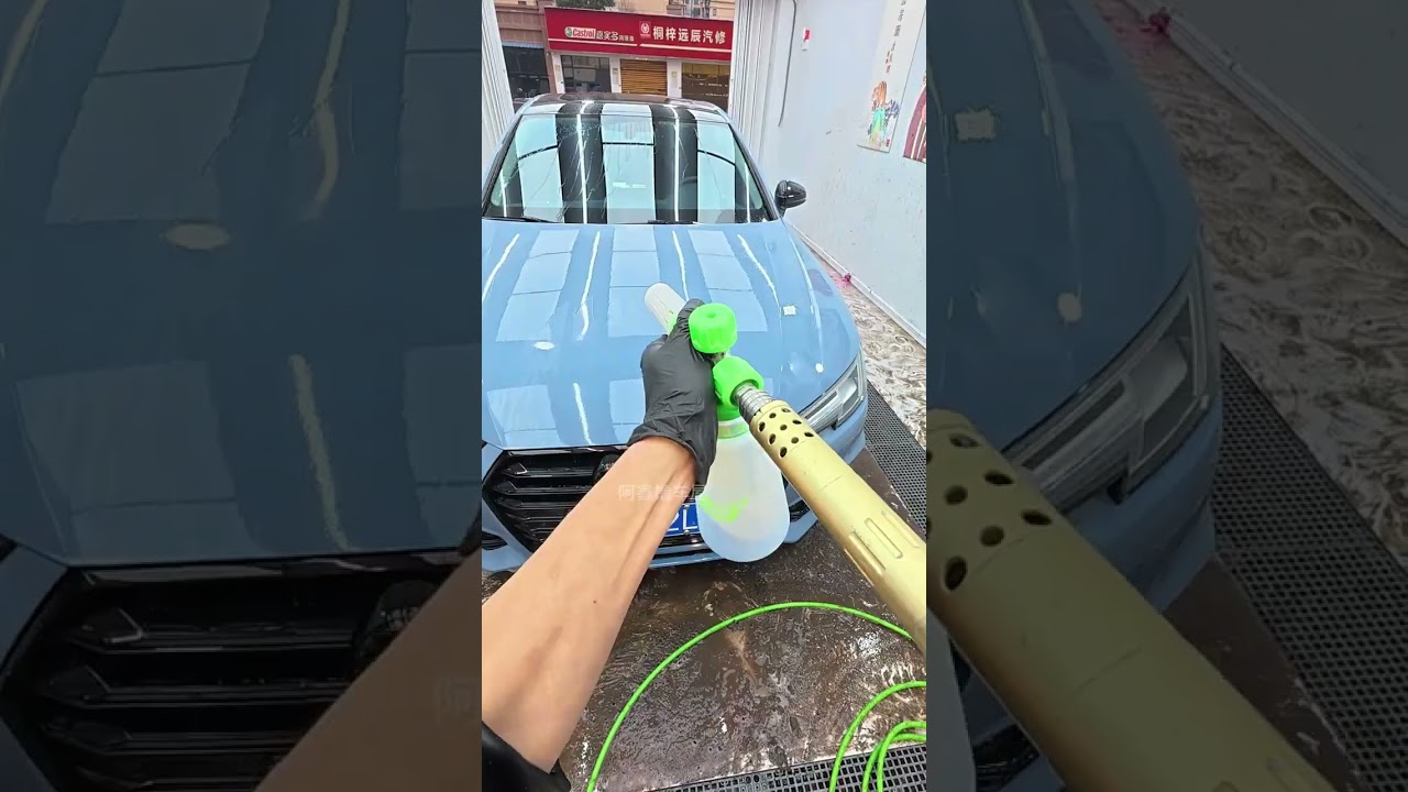 Guess the Color First! Mud Car Cleaning Transformation in One Shot CarCare