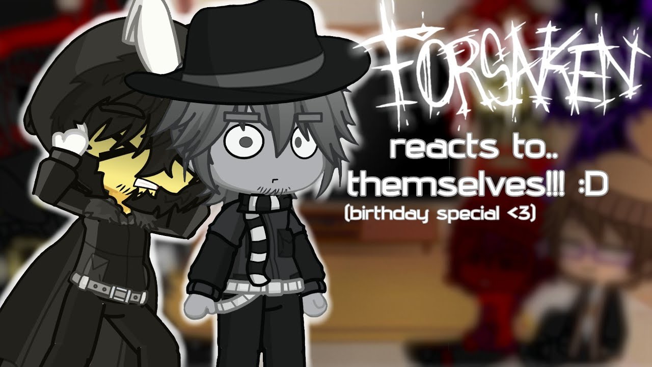 Реакции Forsaken на самих себя || Смешные мемы, пейринги, монтажи || Forsaken Roblox || Gacha React
