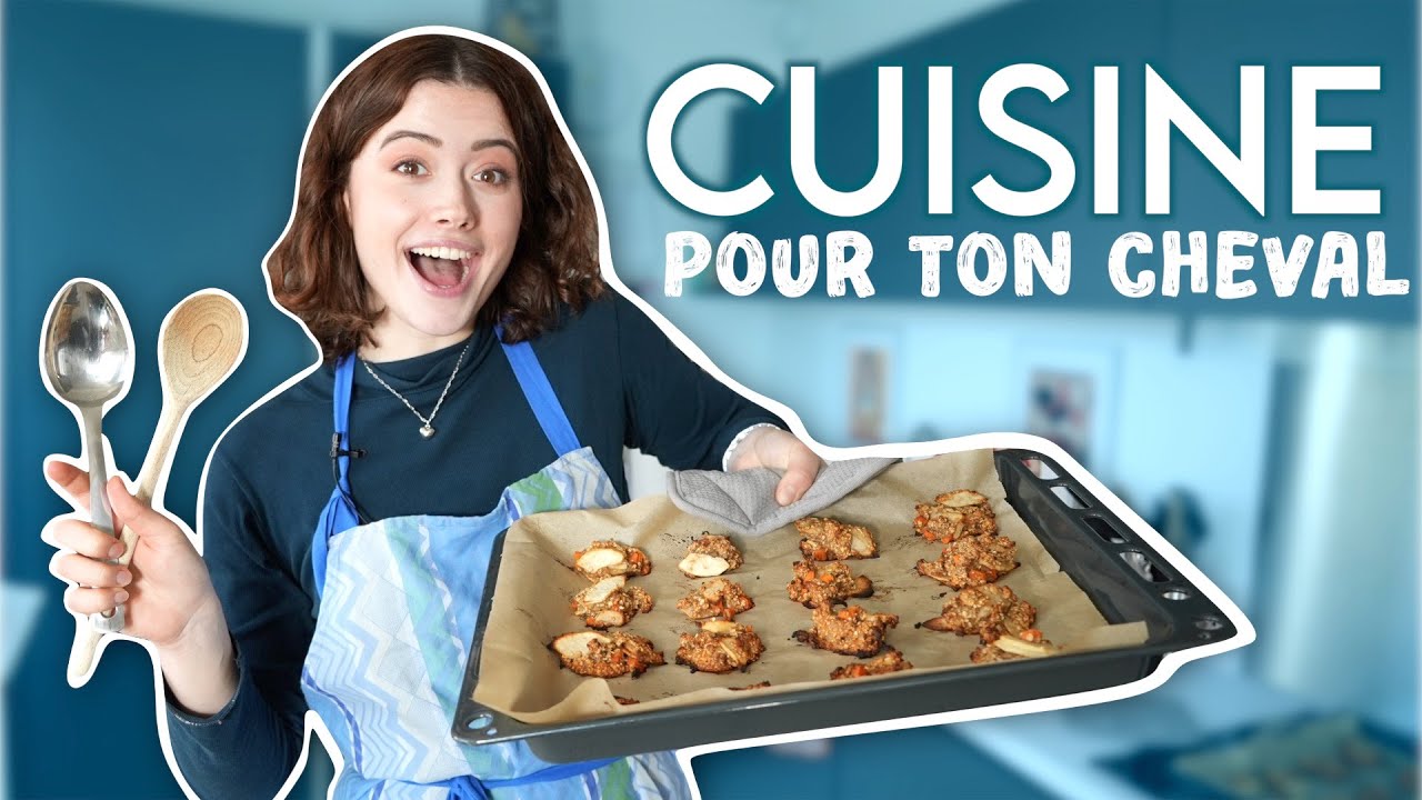 LA MEILLEURE RECETTE DE BONBONS POUR CHEVAUX (Mathilde en cuisine, c'est pas gagné !)