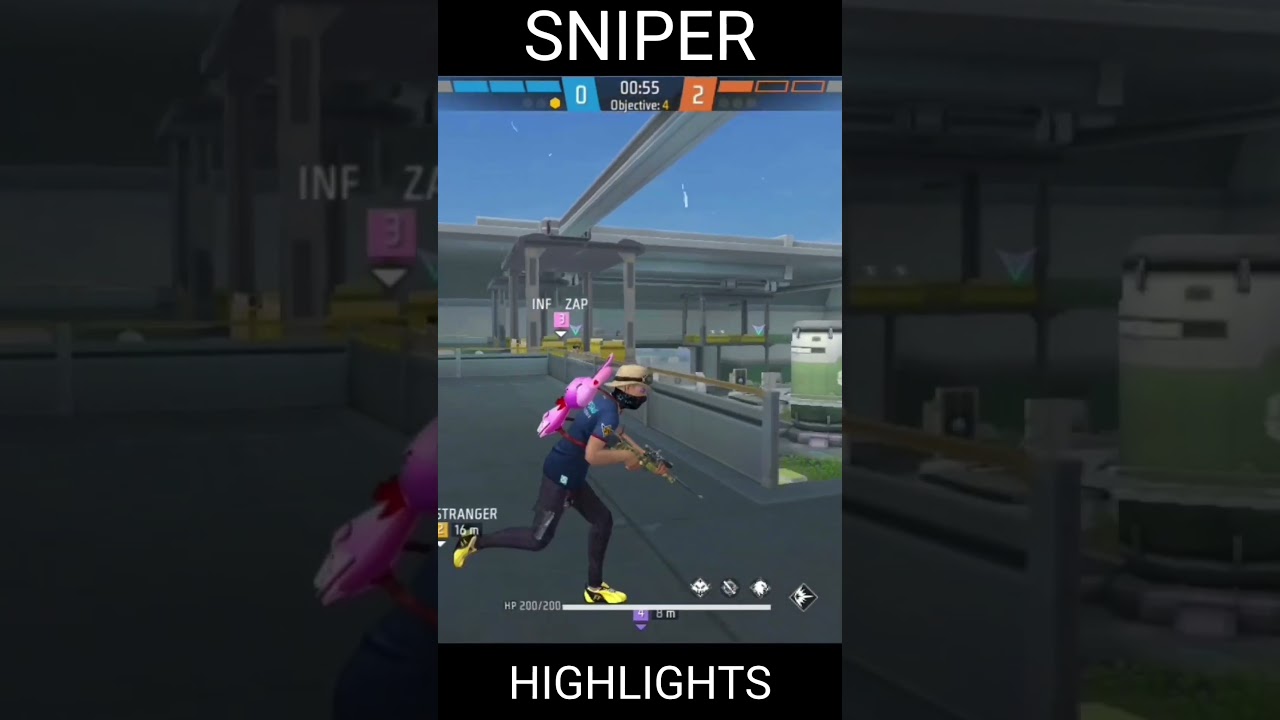 FREE FIRE SNIPER HIGHLIGHTS BY INF ZAP