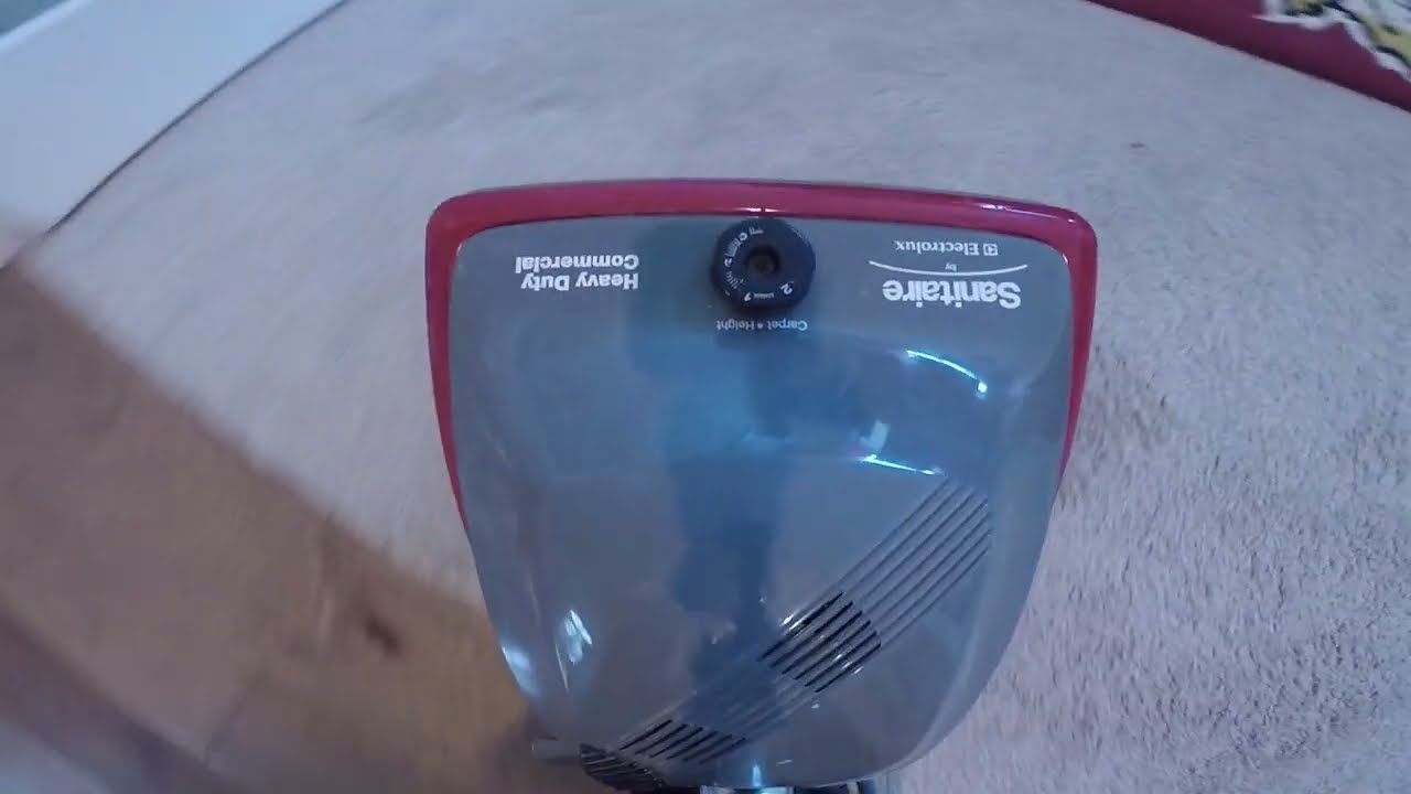 Vacuum Cam: June Vacuuming Action - Sanitaire SC679j (1/2) (GoPro)
