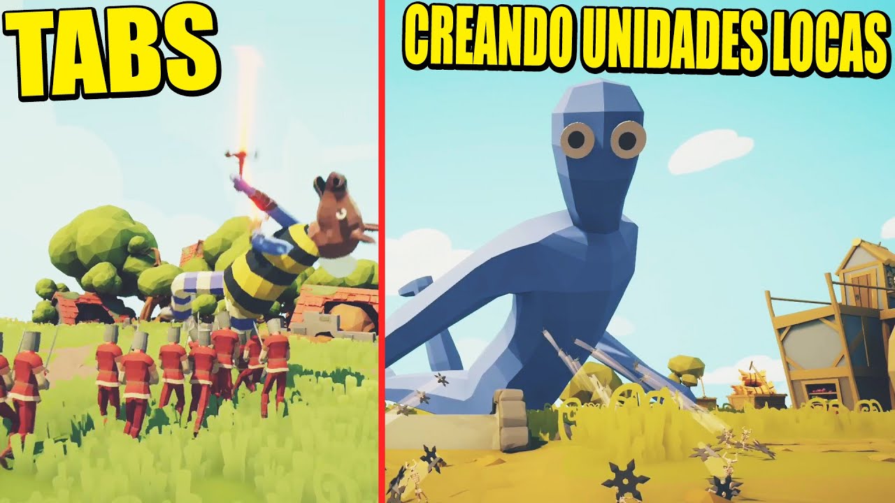 CREANDO MI FACCI&Oacute;N EN EL CREADOR DE UNIDADES - TABS | Gameplay Espa&ntilde;ol