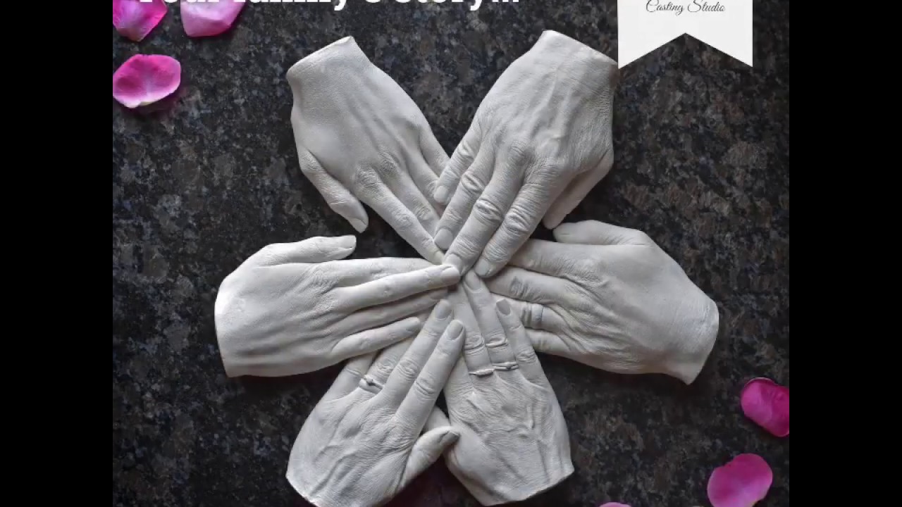 How to Make a Family Hand Casting