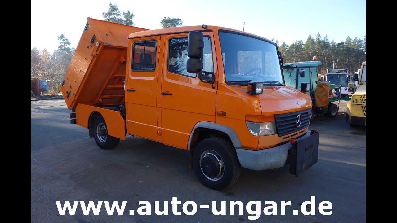 MB 614 Vario Kipper Doka kommunal 7 Sitze  intern 962 001