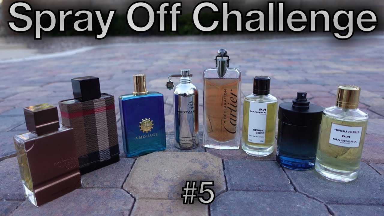 The Fragrance Spray Off Challenge #5 | Sneeze Fest 😂