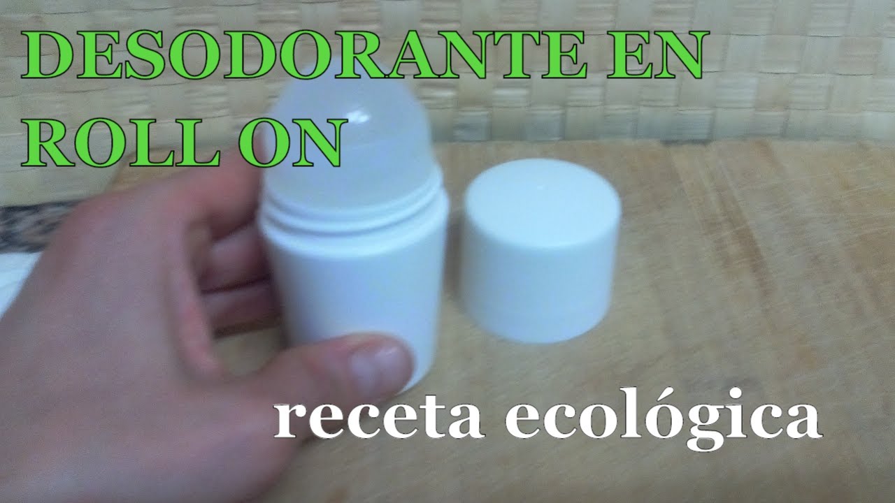 Cómo hacer un DESODORANTE EN ROLL-ON casero