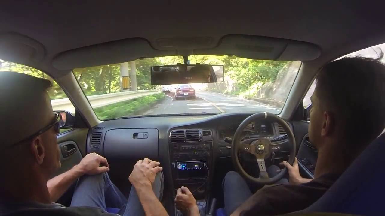 Driving through the touge of Okinawa