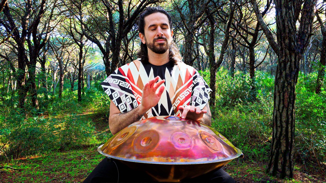 Borrowed Light | Handpan Music to Wind Down | Gal Adar