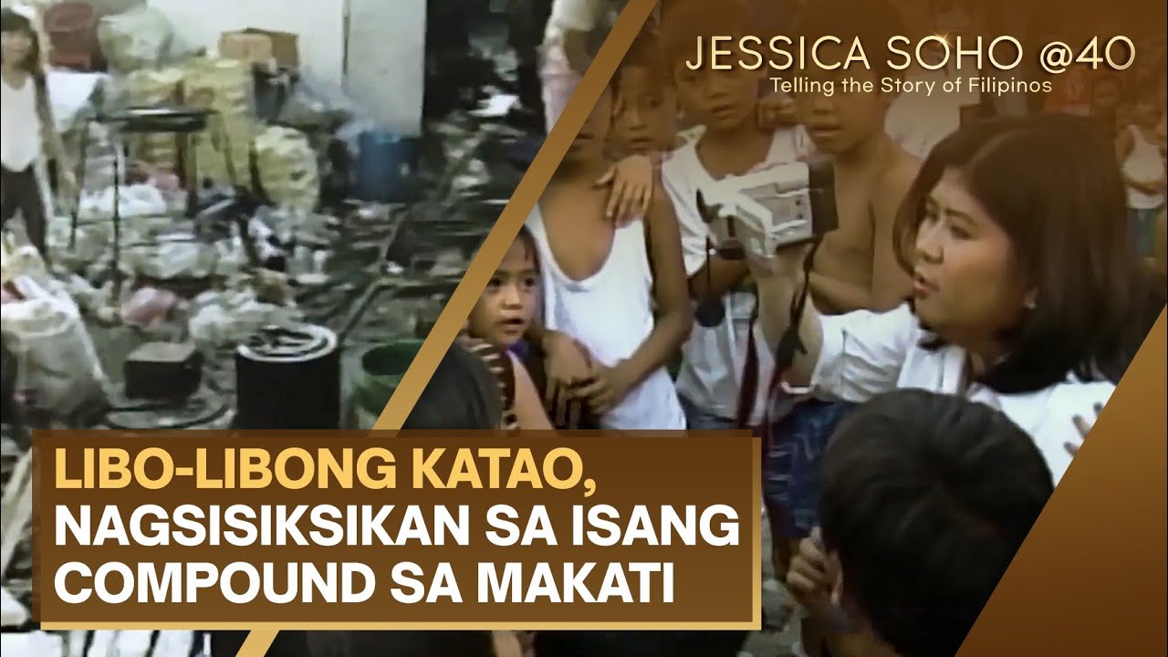 Libo-libong katao, nagsisiksikan sa isang compound sa Makati | Jessica Soho @40