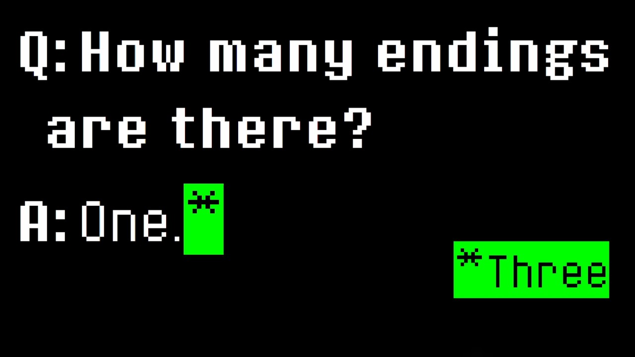 One* Ending Theory | DELTARUNE