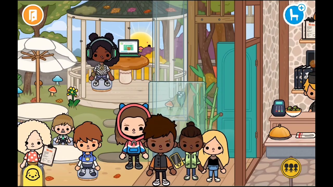 Toca boca. Ева и её друзья. ||• 8 серия •||~♡ Тока бока улица strawberry и домик♡~