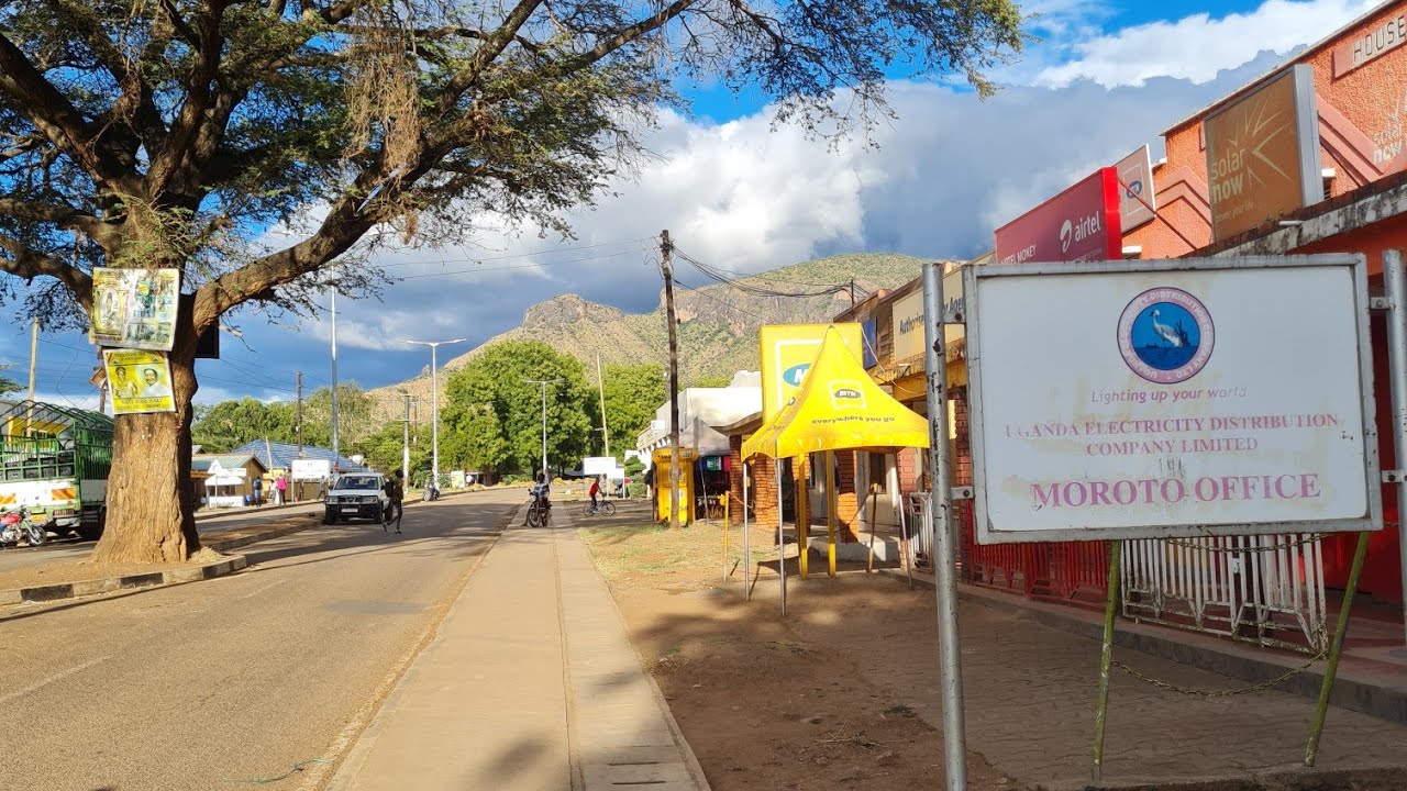 Current  look of Moroto town