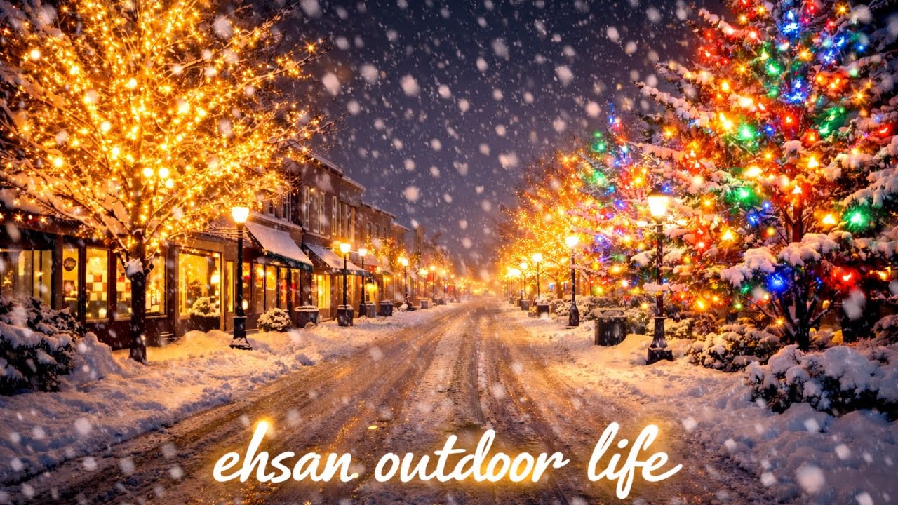 “Newmarket Winter Wonderland 🌨️✨ | Ehsan Outdoor Life”