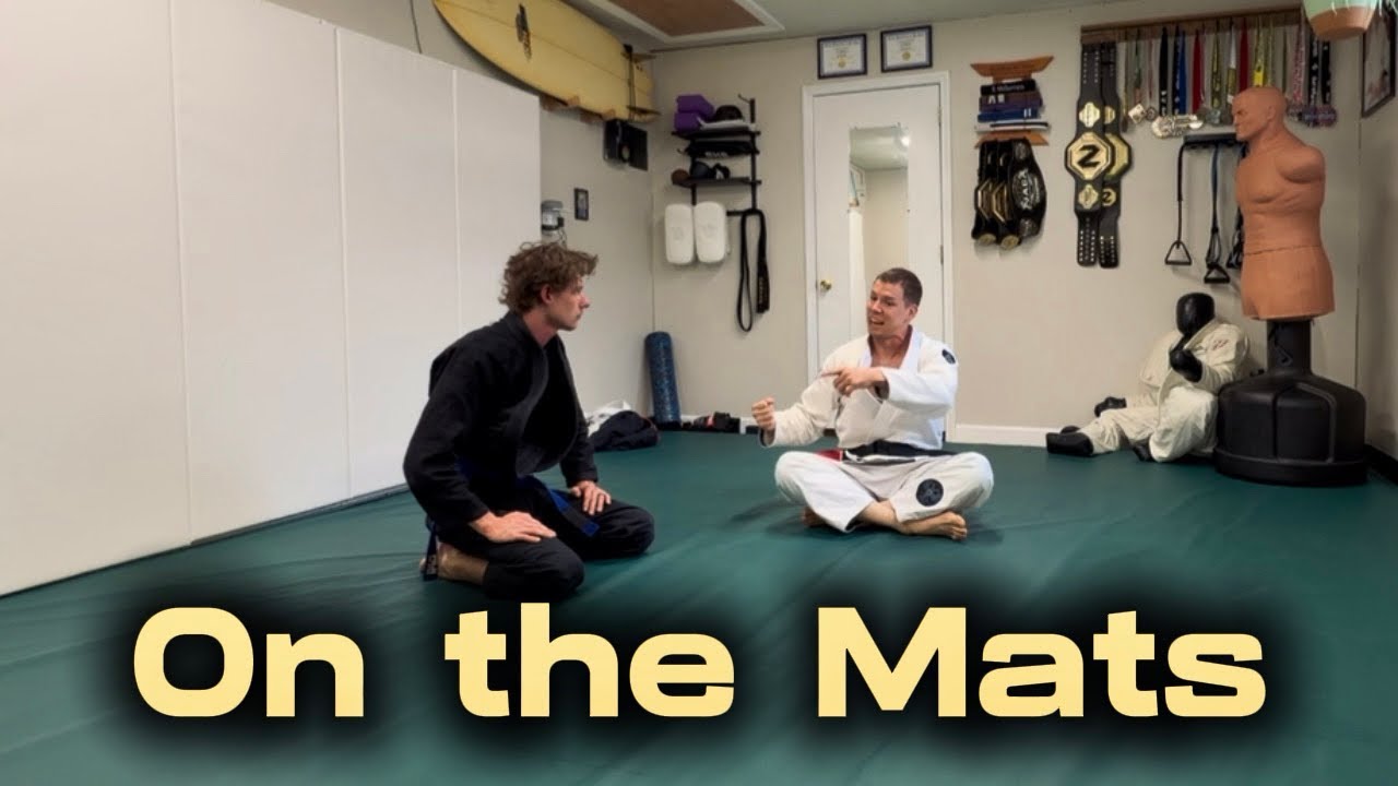 On the Mats | Private Jiu-Jitsu Session | Osoto Gari & Lapel Chokes