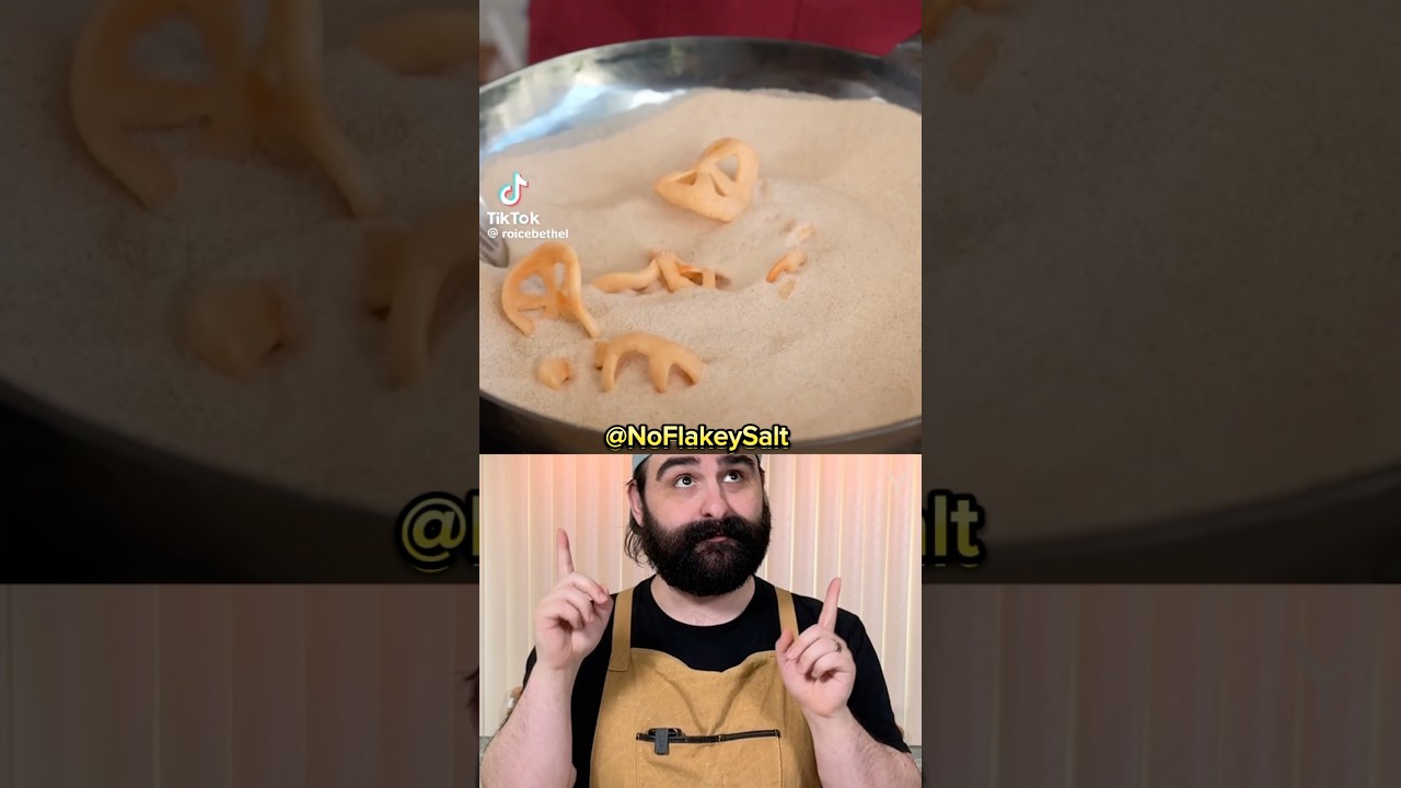 Deep Frying Chicken in Salt