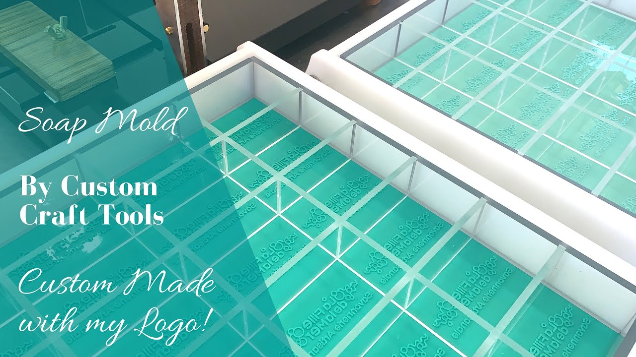 Custom Craft Tools Soap Mold & Cutter | Small Soap Mold Series