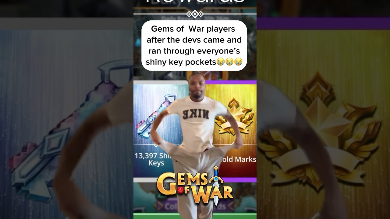 Run yo pockets 😭🤣😂 #gemsofwar #funny #crisppurpose